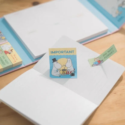 Moomins – A4 savaitės planuotojas su lipniais lapeliais