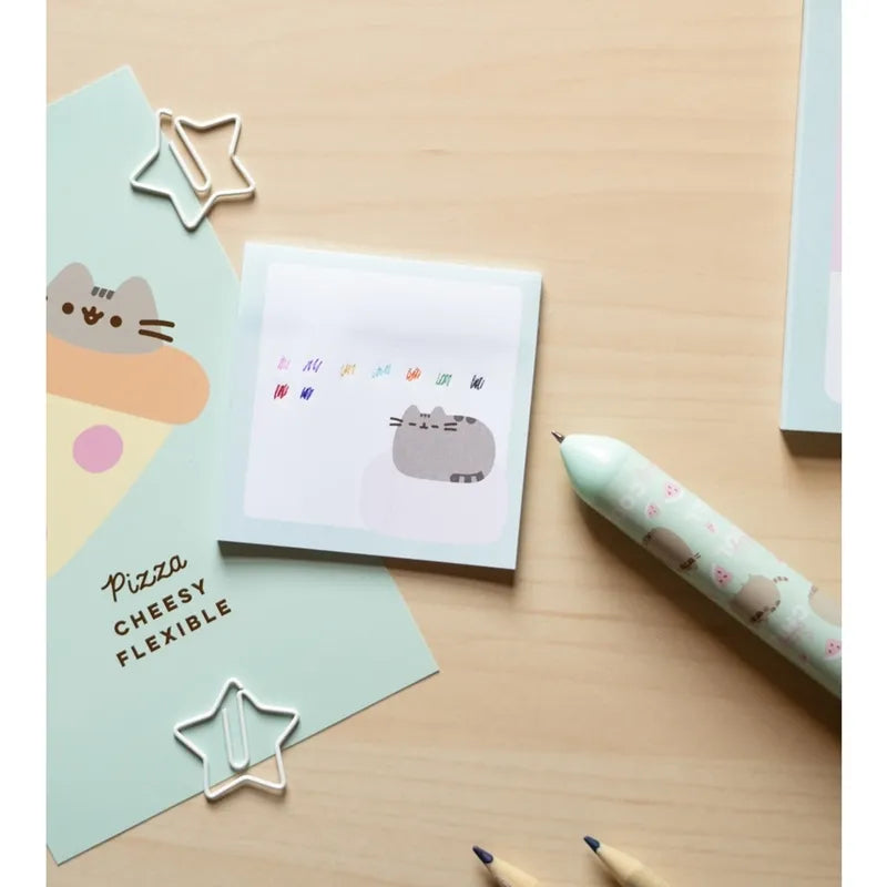 Pusheen – 10 spalvų automatinis rašiklis su 3D figūrėle iš „Foodie“ kolekcijos