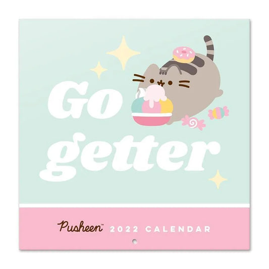 Pusheen – 2022 m. sieninis kalendorius iš „Foodie“ kolekcijos, 30 x 30 cm