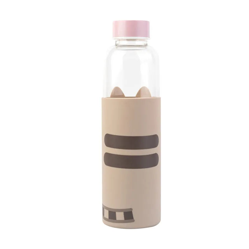 Pusheen – 500 ml stiklinis gertuvė
