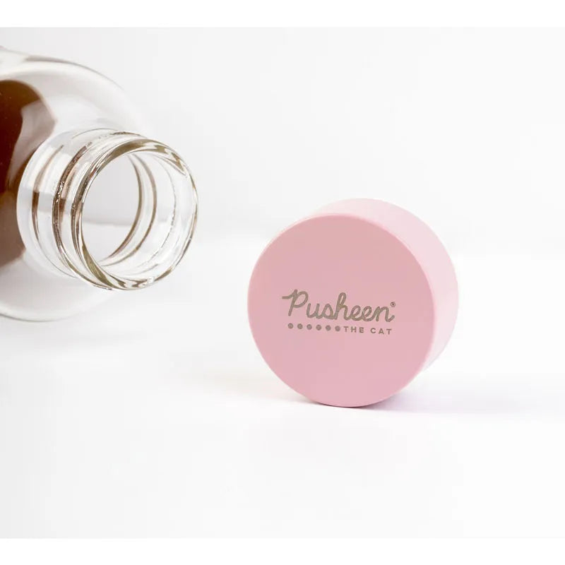 Pusheen – 500 ml stiklinis gertuvė