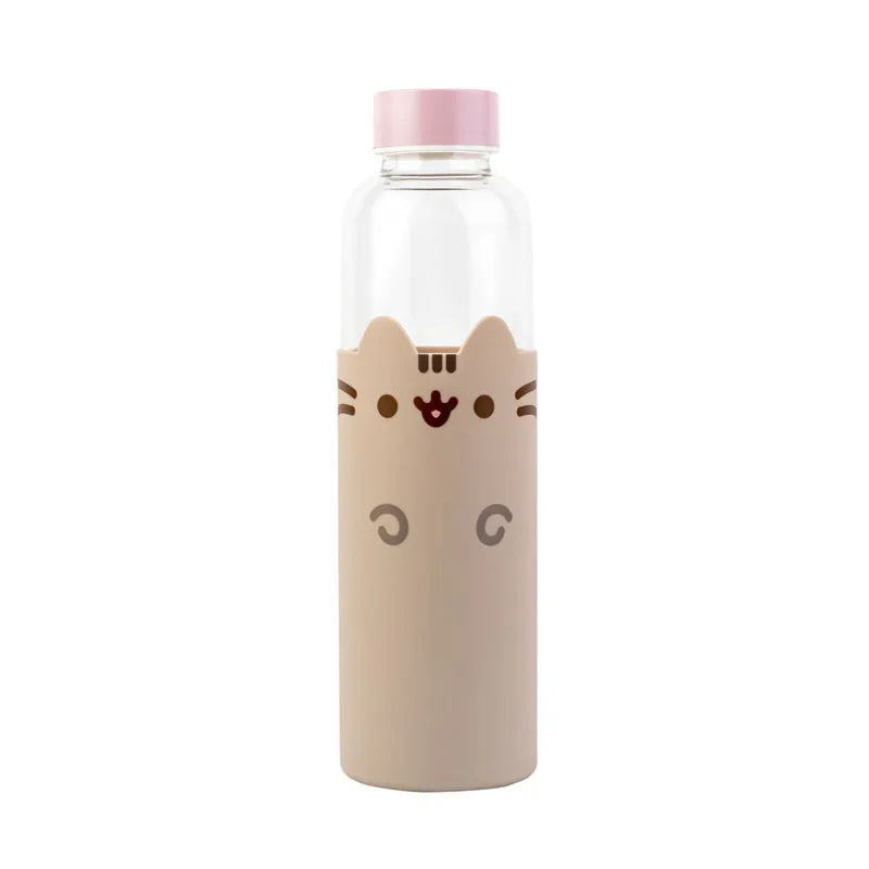 Pusheen – 500 ml stiklinis gertuvė