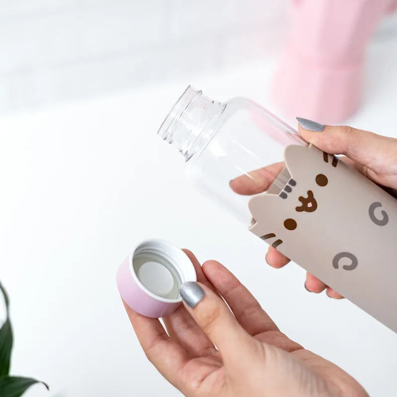 Pusheen – 500 ml stiklinis gertuvė