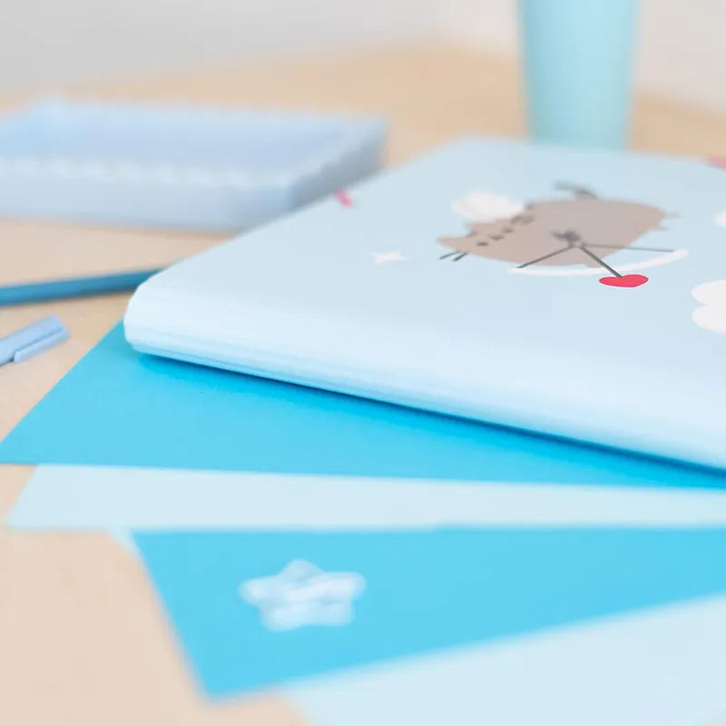 Pusheen – A4 formato aplankas / dokumentų dėklas iš „Purrfect Love“ kolekcijos (24,5 x 34 cm)