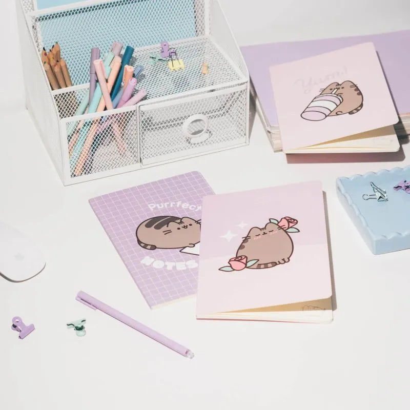 Pusheen – A5 sąsiuvinių rinkinys iš „Moments“ kolekcijos, 3 vnt.