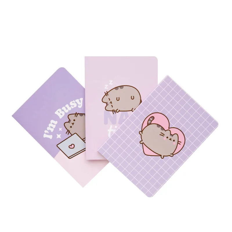 Pusheen – A6 sąsiuvinių rinkinys iš „Moments“ kolekcijos, 3 vnt.