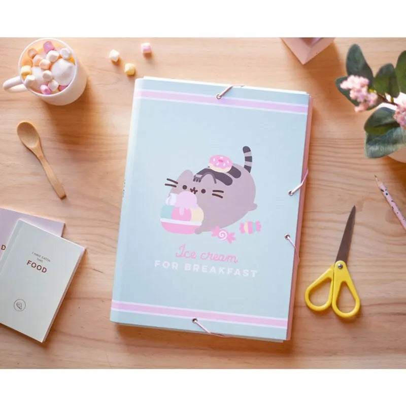 Pusheen – dokumentų aplankas iš „Foodie“ kolekcijos