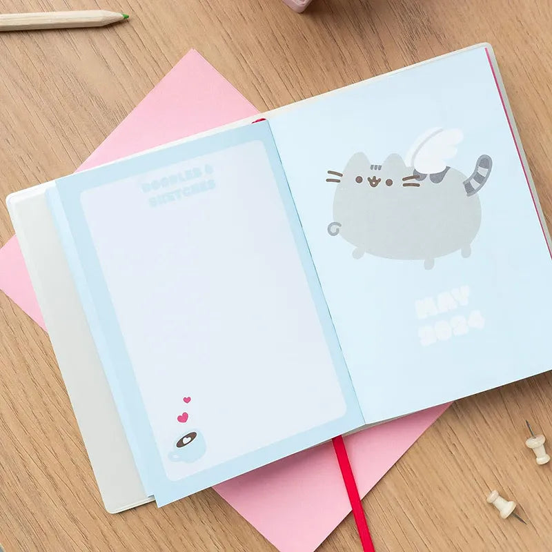 Pusheen – kalendorius / savaitinis planuoklis 2023/2024 (11,3 x 16,2 cm)