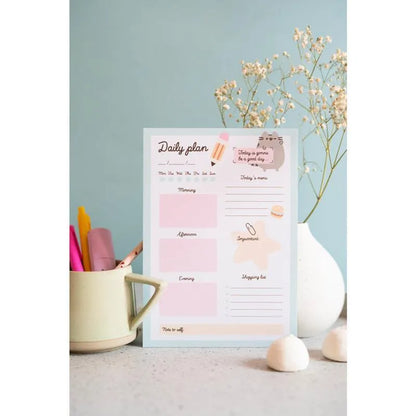 Pusheen – kasdienis planuotojas iš „Foodie“ kolekcijos, 54 lapai