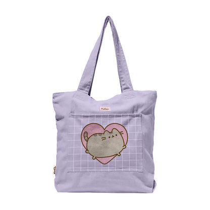 Pusheen – Medvilninis krepšys per petį iš „Moments“ kolekcijos (37 x 41 cm)