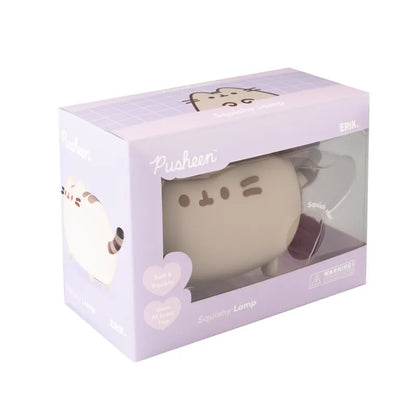 Pusheen – minkšta silikoninė LED naktinė lemputė vaikams su reguliuojamu ryškumu