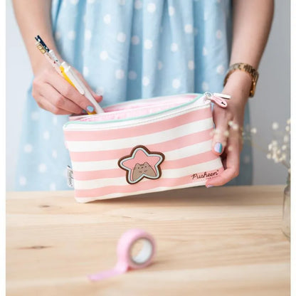 Pusheen – pieštukinė / kosmetinė iš „Rose“ kolekcijos
