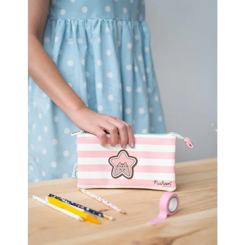 Pusheen – pieštukinė / kosmetinė iš „Rose“ kolekcijos