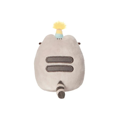 Pusheen – pliušinis žaislas su gimtadienio kepurėle, 12 cm