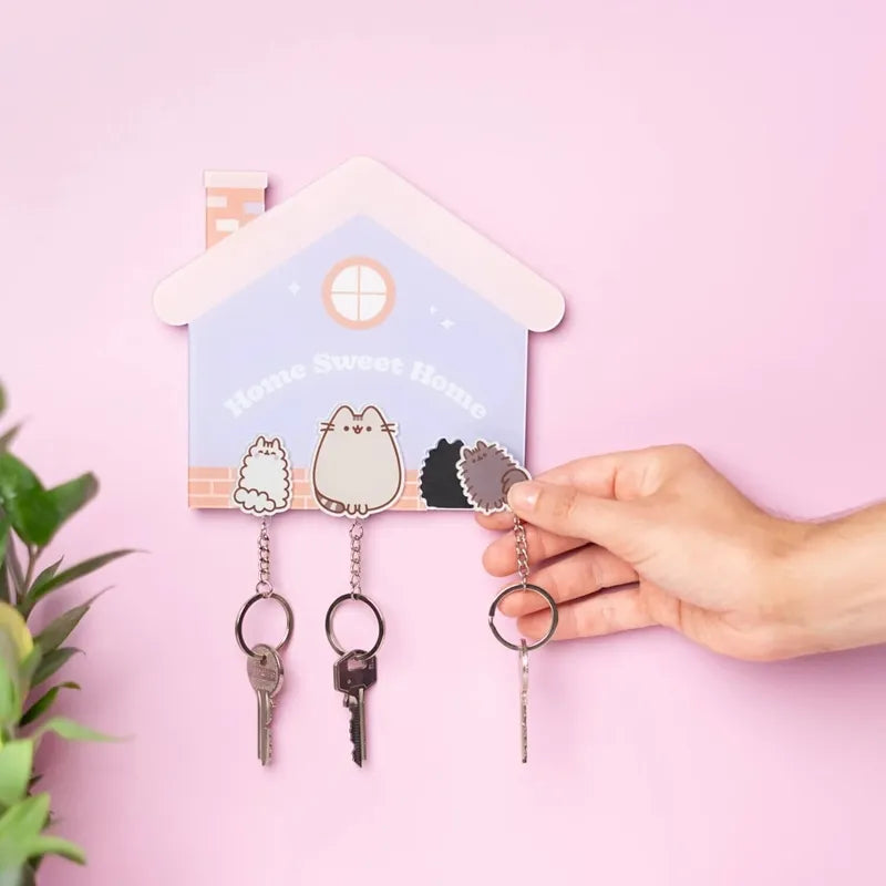 Pusheen – raktų pakabukas su magnetiniais žiedais