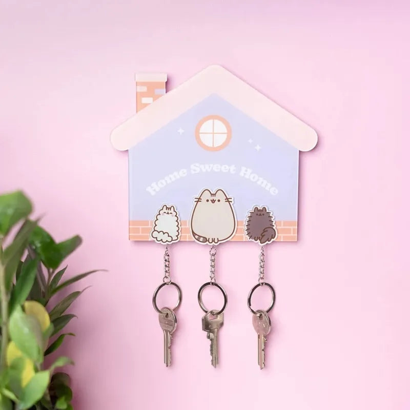 Pusheen – raktų pakabukas su magnetiniais žiedais