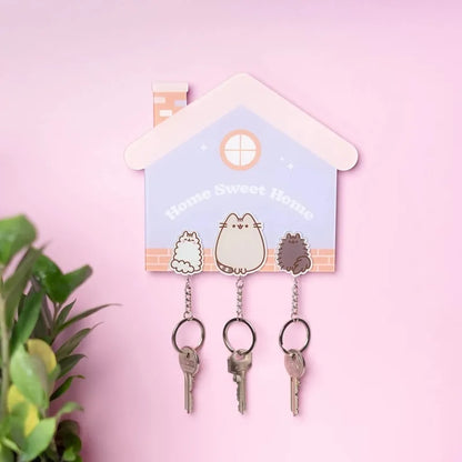 Pusheen – raktų pakabukas su magnetiniais žiedais