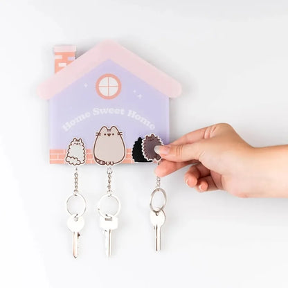 Pusheen – raktų pakabukas su magnetiniais žiedais