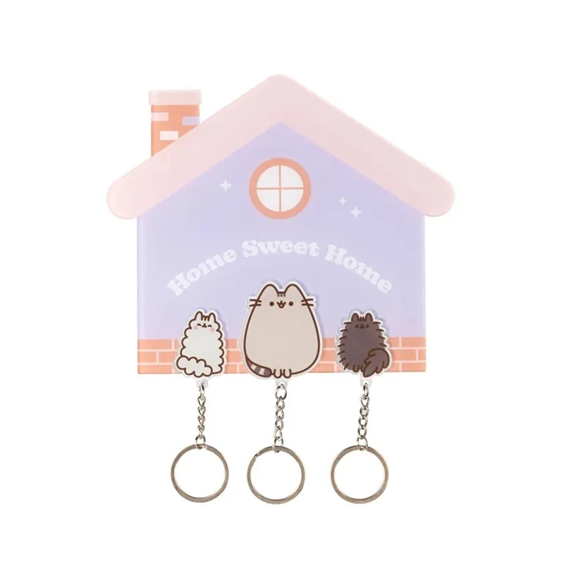 Pusheen – raktų pakabukas su magnetiniais žiedais