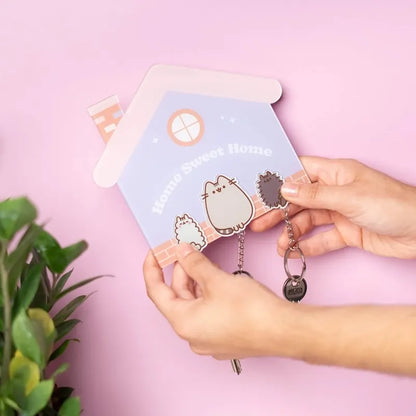 Pusheen – raktų pakabukas su magnetiniais žiedais