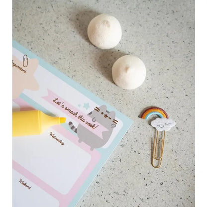 Pusheen – savaitinis planuotojas iš „Foodie“ kolekcijos, 54 A4 formato puslapiai