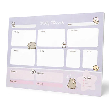 Pusheen – savaitinis planuotojas iš „Moments“ kolekcijos, 54 puslapiai, A3