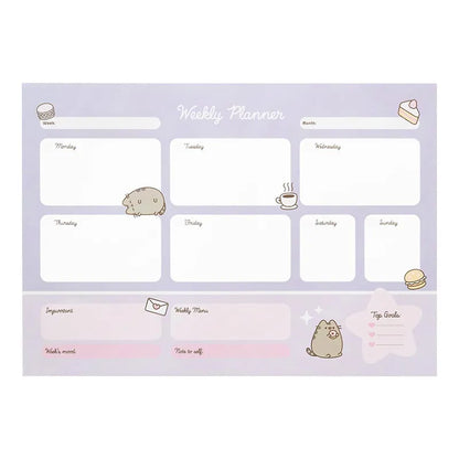 Pusheen – savaitinis planuotojas iš „Moments“ kolekcijos, 54 puslapiai, A3