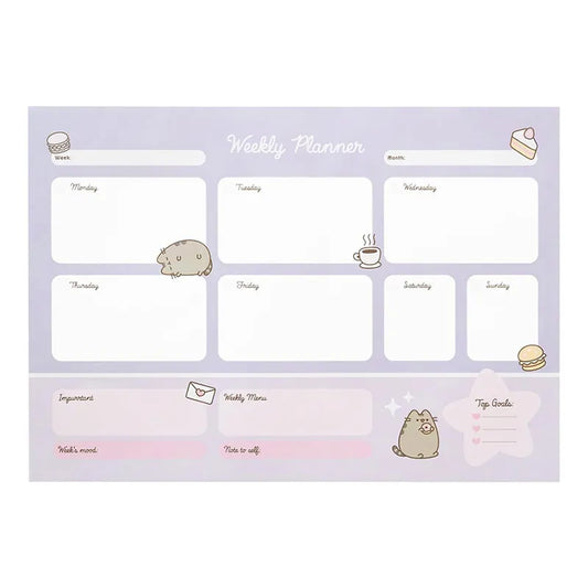 Pusheen – savaitinis planuotojas iš „Moments“ kolekcijos, 54 puslapiai, A3