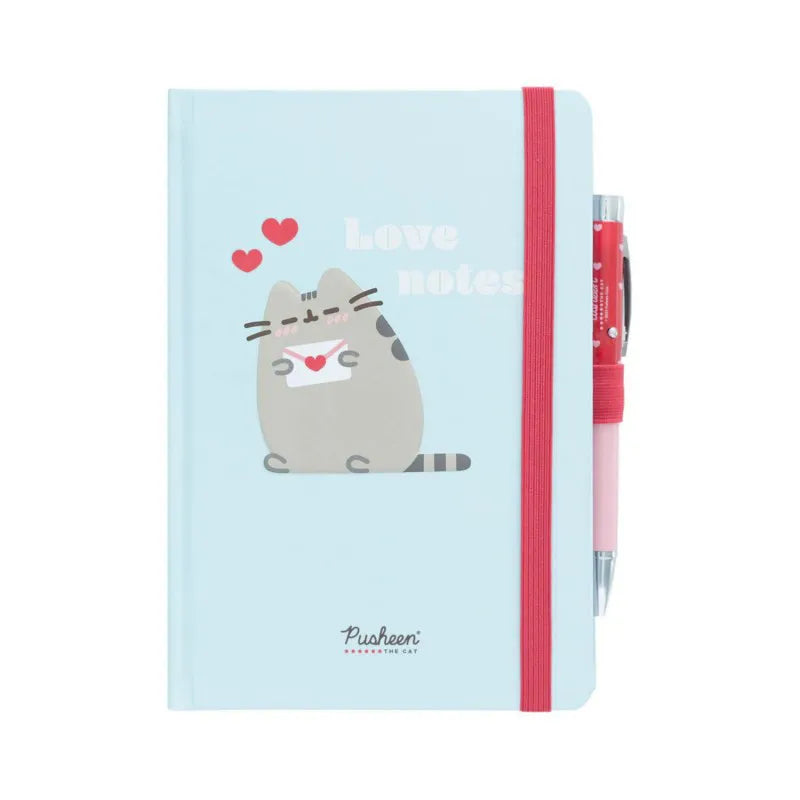 Pusheen – užrašinė su šviečiančiu tušinuku iš „Purrfect Love“ kolekcijos