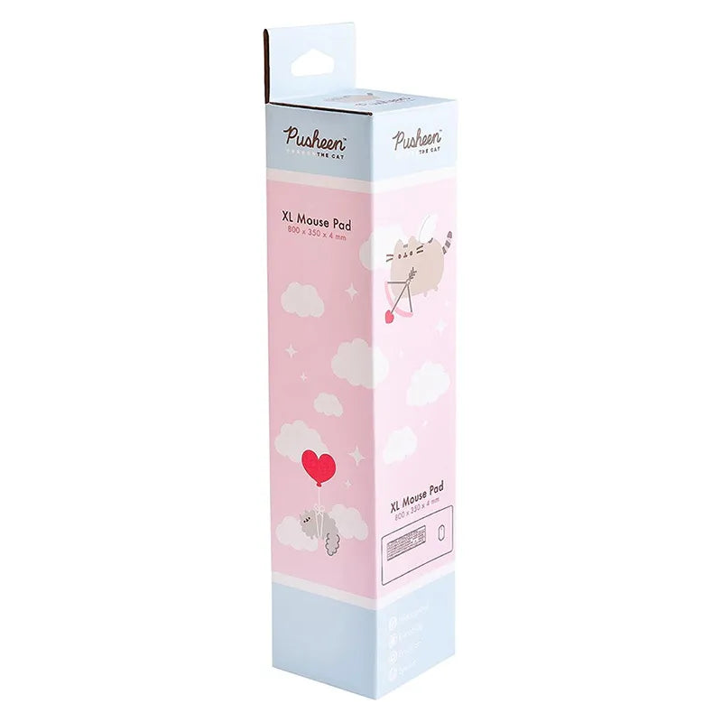 Pusheen – XXL žaidimų/stalo kilimėlis iš „Purrfect Love“ kolekcijos (80 x 35 cm)