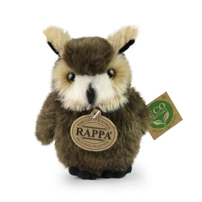 Rappa – pliušinė tikroviška pelėda, 13 cm, ekologiška