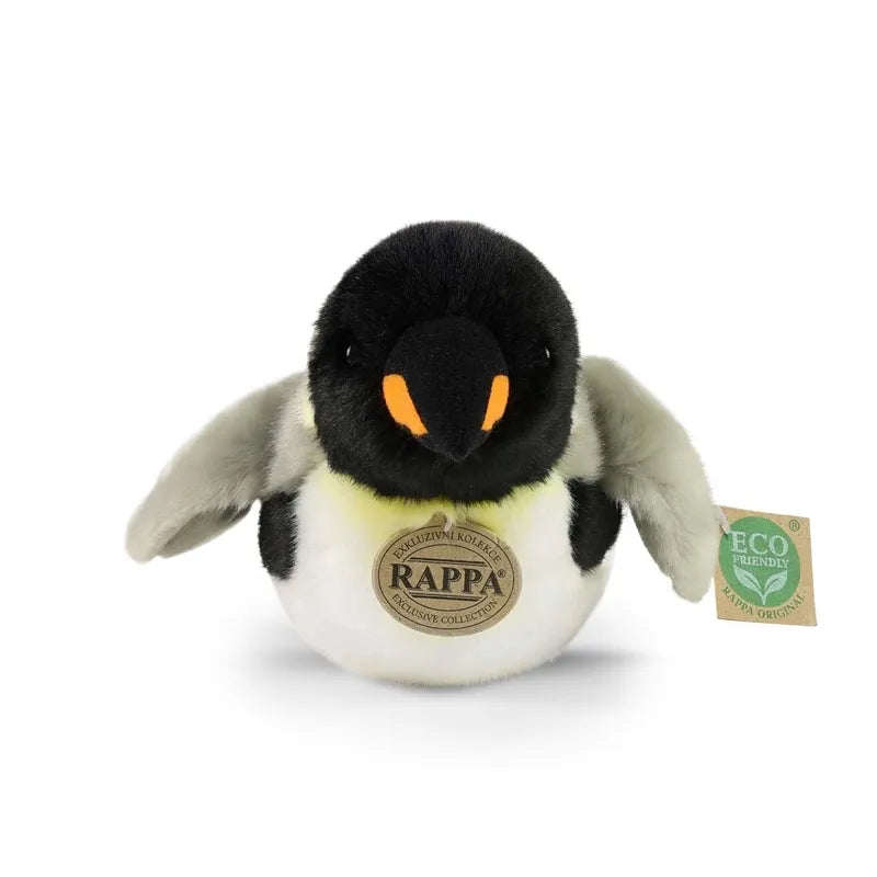 Rappa – pliušinis tikroviškas gulintis pingvinas, 28 cm, ekologiškas
