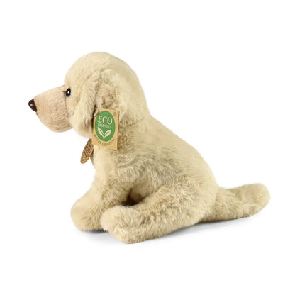 Rappa – Pliušinis tikroviškas sėdintis Labradoro retriveris 23 cm, ekologiška „Soft Collection“ kolekcija