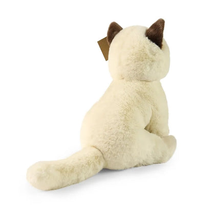 Rappa – pliušinis tikroviškas žaislas Ragdoll katė sėdinti, 23 cm, Eco-Friendly Soft Collection