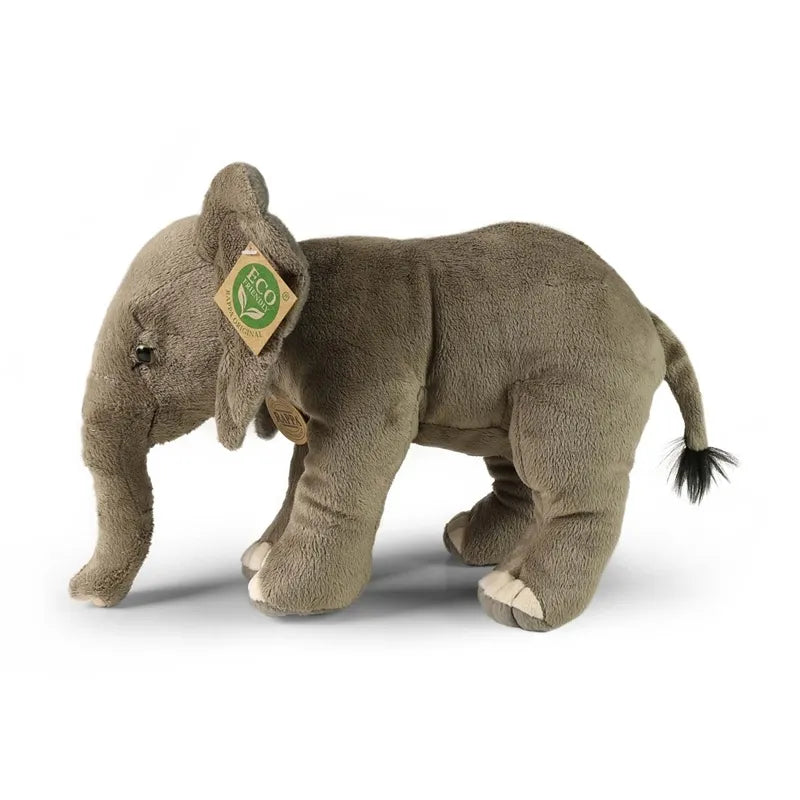 Rappa – tikroviškas pliušinis Afrikos dramblys, 28 cm, ekologiškas