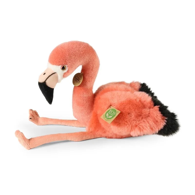 Rappa – tikroviškas pliušinis flamingas, 36 cm, ekologiškas