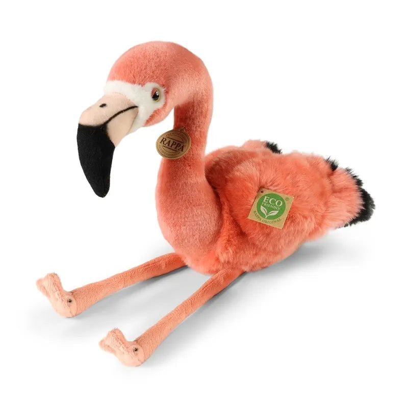 Rappa – tikroviškas pliušinis flamingas, 36 cm, ekologiškas