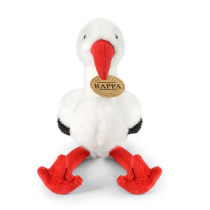 Rappa – tikroviškas pliušinis gandras, 20 cm, ekologiškas