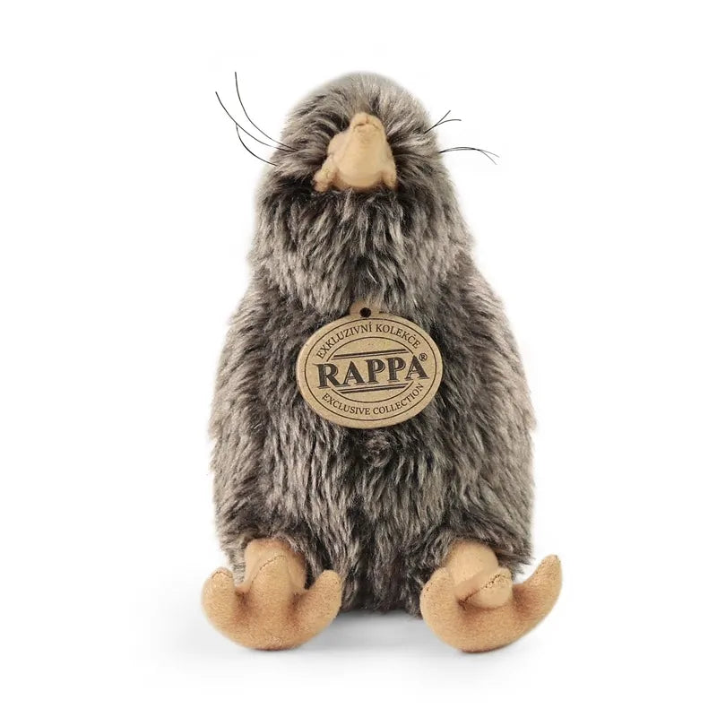 Rappa – tikroviškas pliušinis kivi paukštelis, sėdintis, 15 cm, ekologiškas