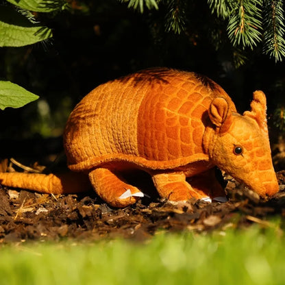 Rappa – tikroviškas pliušinis šarvuočio žaislas, 28 cm, „Eco-Friendly“
