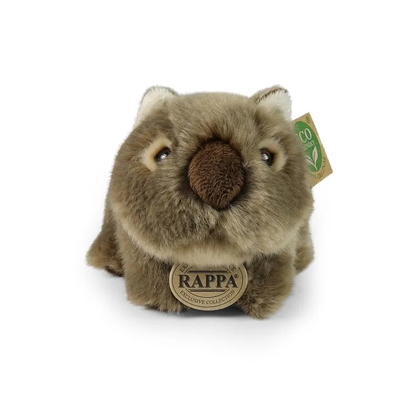 Rappa – tikroviškas pliušinis vombatas, 20 cm, ekologiškas