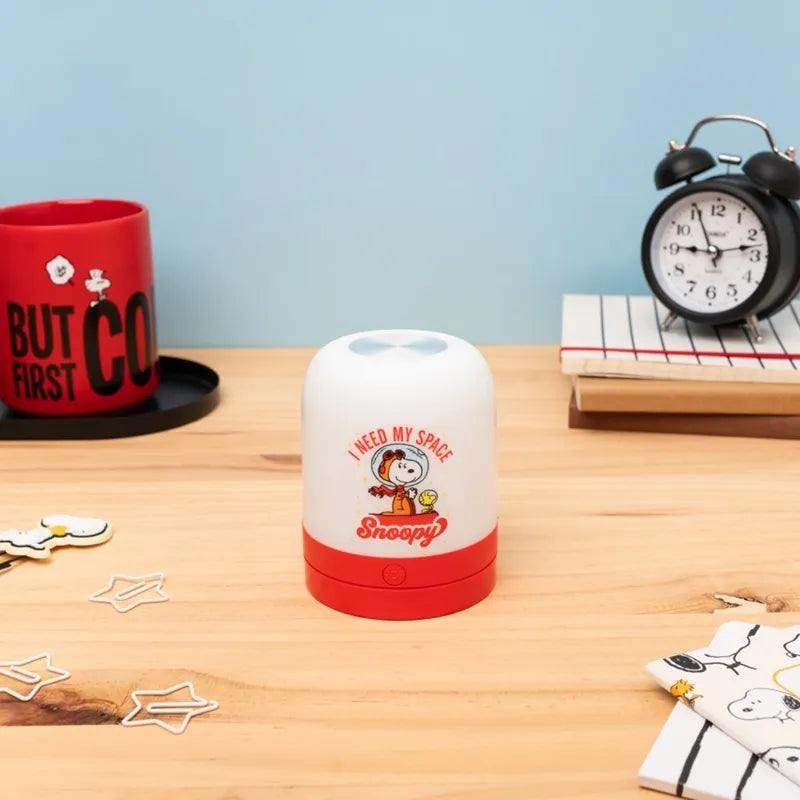 Snoopy belaidė USB-C LED naktinė lempa vaikams su reguliuojamu ryškumu