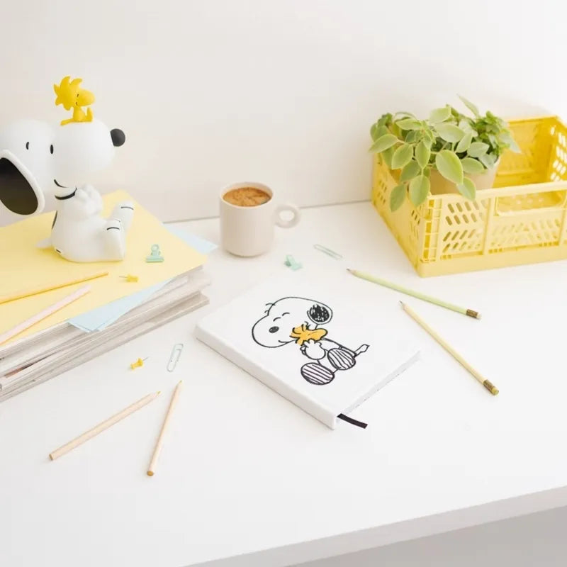 Snoopy – Pliušinis A5 formato užrašų knygelė iš „Lazy Days“ kolekcijos
