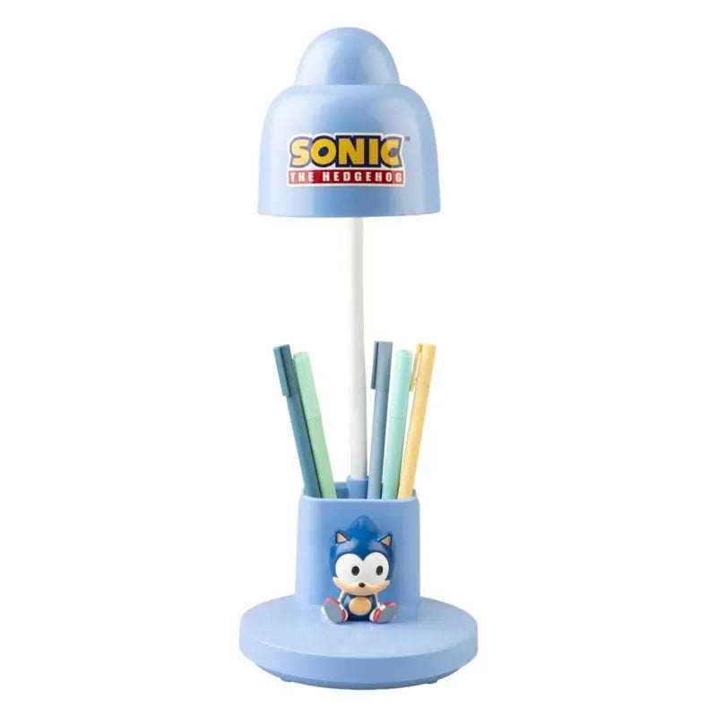 „Sonic“ lanksti LED stalinė lempa vaikams su organizatoriumi, belaidė, įkraunama per USB-C, reguliuojamo ryškumo