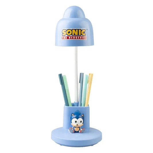 „Sonic“ lanksti LED stalinė lempa vaikams su organizatoriumi, belaidė, įkraunama per USB-C, reguliuojamo ryškumo