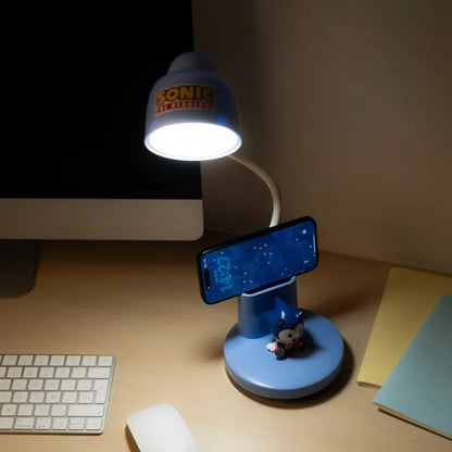 „Sonic“ lanksti LED stalinė lempa vaikams su organizatoriumi, belaidė, įkraunama per USB-C, reguliuojamo ryškumo
