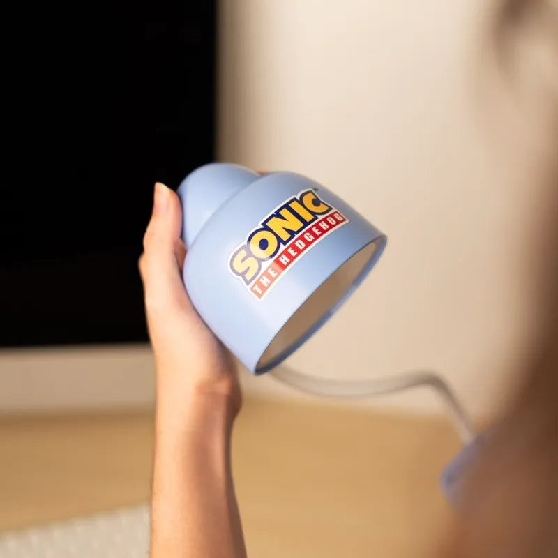 „Sonic“ lanksti LED stalinė lempa vaikams su organizatoriumi, belaidė, įkraunama per USB-C, reguliuojamo ryškumo