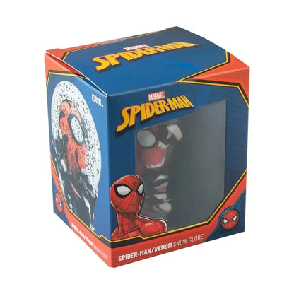 Spiderman – stiklinis sniego gaublys „Spider-Man & Venom“ su dovanų dėžute