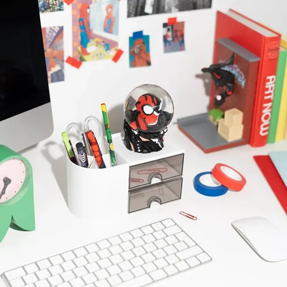 Spiderman – stiklinis sniego gaublys „Spider-Man & Venom“ su dovanų dėžute