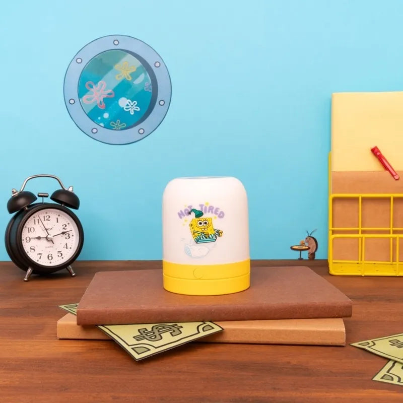 „SpongeBob“ belaidė USB-C LED naktinė lempa vaikams su reguliuojamu ryškumu